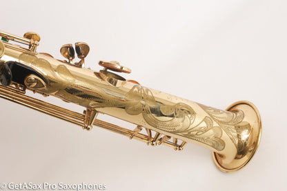 Selmer Mark VI Soprano Original Lacquer Engraved