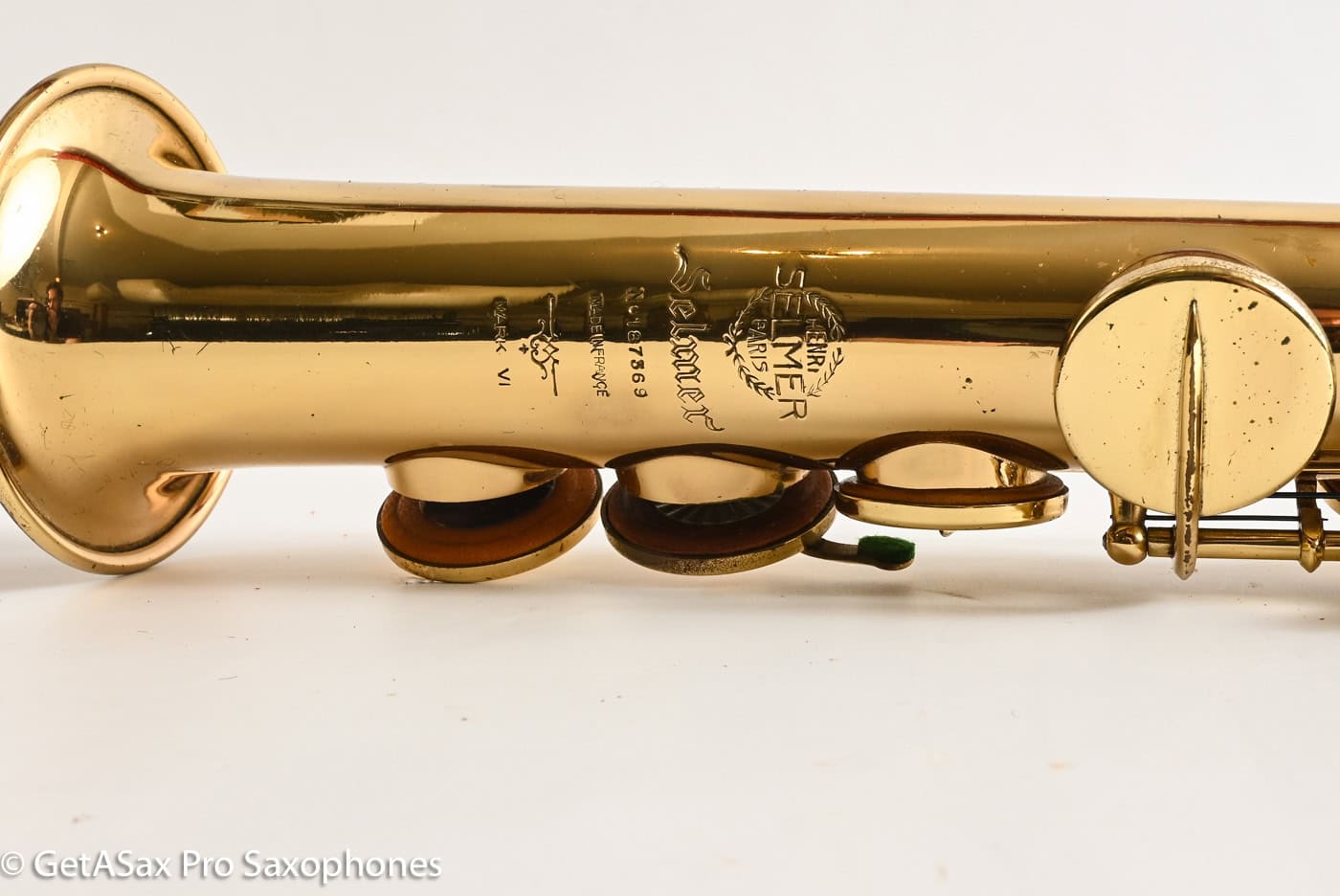 Selmer Mark VI Soprano Original Lacquer Excellent Condition Original Pads! 187369