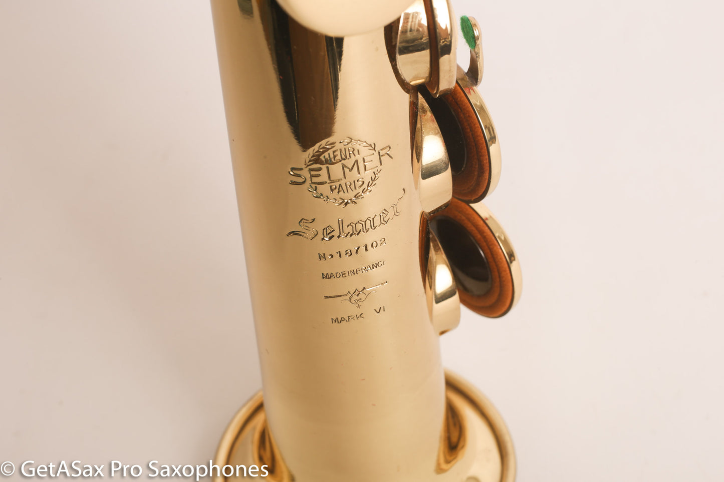 Selmer Mark VI Soprano Near Mint Original Lacquer 187102
