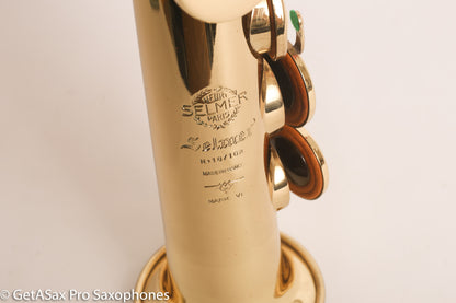 Selmer Mark VI Soprano Near Mint Original Lacquer 187102