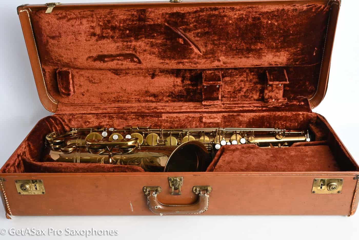 Selmer Mark VI Tenor 1962 Original Lacquer American Engraved Clean! 100115