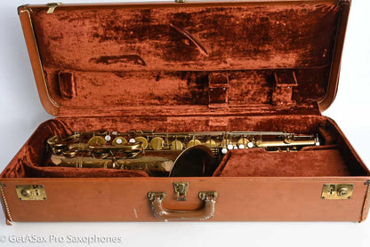 Selmer Mark VI Tenor 1962 Original Lacquer American Engraved Clean! 100115