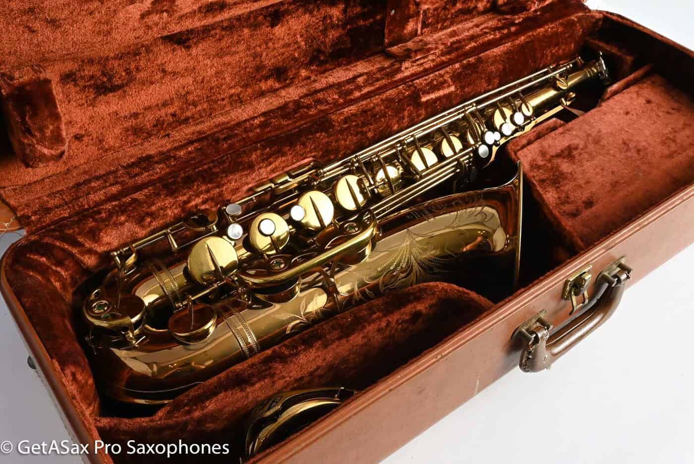 Selmer Mark VI Tenor 1962 Original Lacquer American Engraved Clean