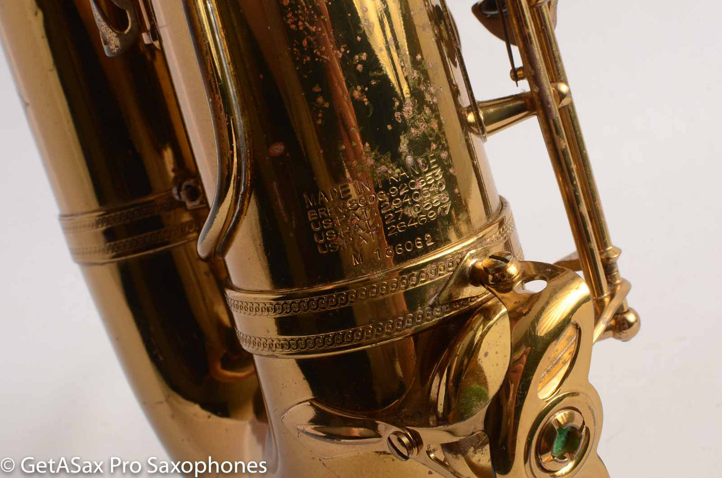 Selmer Mark VI Tenor From 1964 Original Intact Varitone American Engraved Saxophone 136062