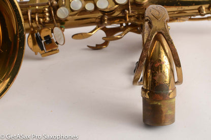Selmer Mark VI Tenor From 1964 Original Intact Varitone American Engraved Saxophone 136062