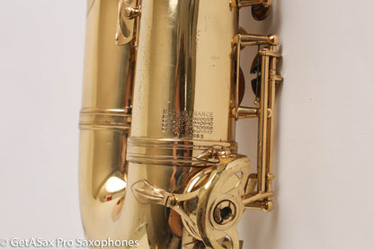 Selmer Mark VI Tenor 143865 Exceptional Player Original Lacquer Very Good Condition