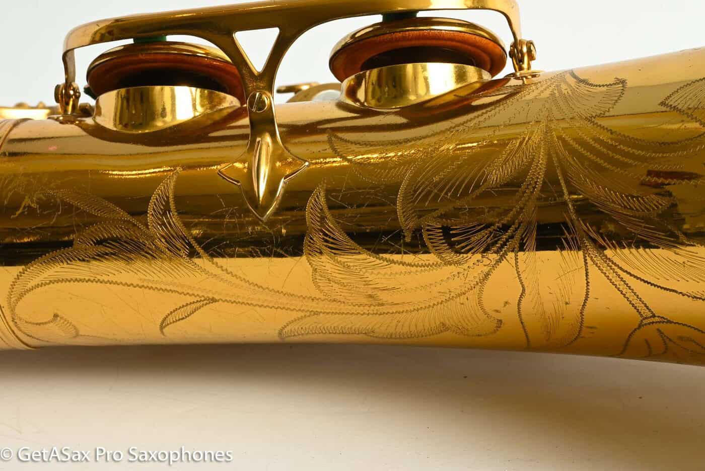 Selmer Mark VI Tenor 1968 Original Lacquer American Engraved Good Condition 147401