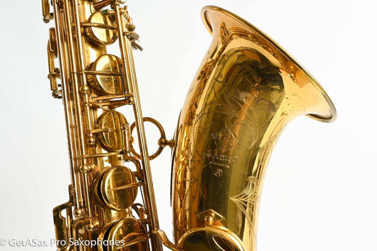 Selmer Mark VI Tenor 1968 Original Lacquer American Engraved Good Condition 147401