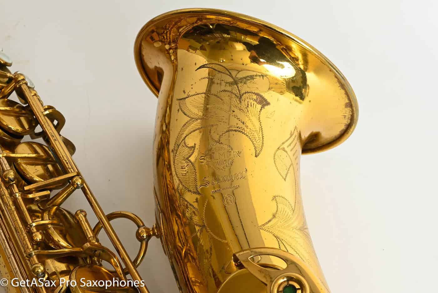 Selmer Mark VI Tenor 1968 Original Lacquer American Engraved Good Condition 147401