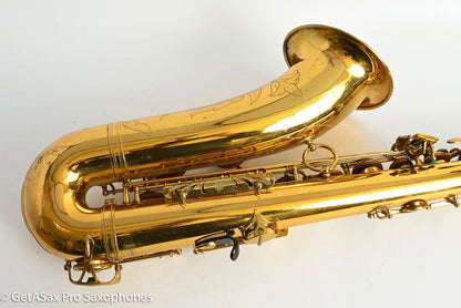 Selmer Mark VI Tenor 1968 Original Lacquer American Engraved Good Condition 147401