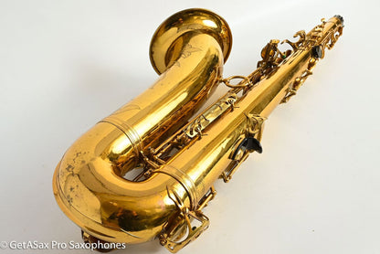 Selmer Mark VI Tenor 1968 Original Lacquer American Engraved Good Condition 147401