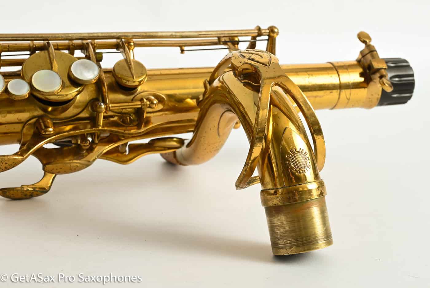 Selmer Mark VI Tenor 1968 Original Lacquer American Engraved Good Condition 147401