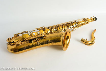 Selmer Mark VI Tenor 1968 Original Lacquer American Engraved Good Condition 147401