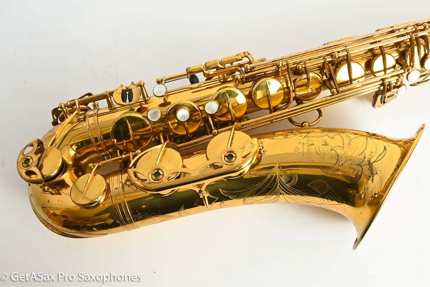 Selmer Mark VI Tenor 1968 Original Lacquer American Engraved Good Condition 147401