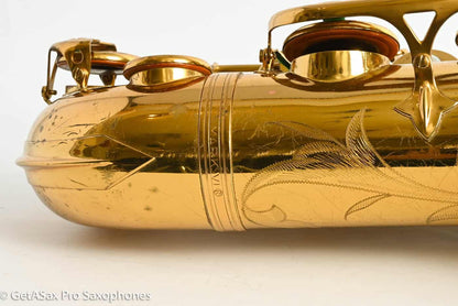 Selmer Mark VI Tenor 1968 Original Lacquer American Engraved Good Condition 147401