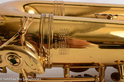 Selmer Mark VI Tenor 1968 Original Lacquer American Engraved 153220