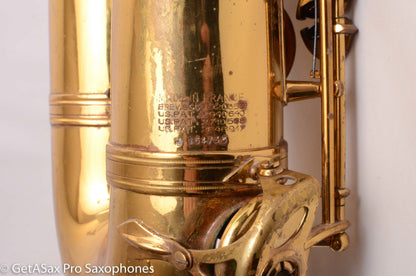 Selmer Mark VI Tenor 1968 Original Lacquer Good Pads Plays Well! 154733