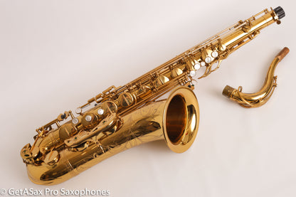 Selmer Mark VI Tenor Original Lacquer American Engraved Gorgeous 163261