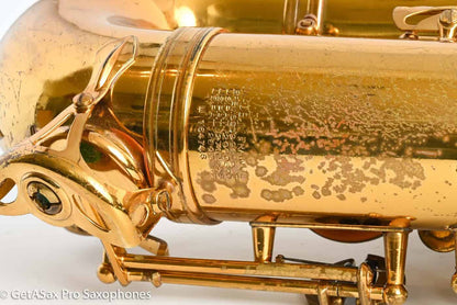 Selmer Mark VI Tenor 1969 Original Lacquer American Engraved Overhauled 164746