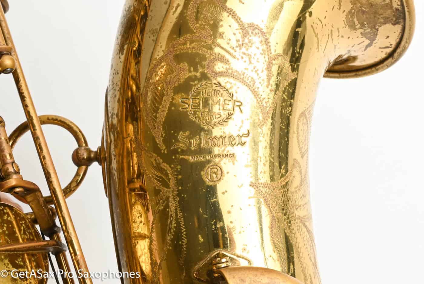 Selmer Mark VI Tenor 1971 Original Lacquer Plays on a Mix of Pads 194259