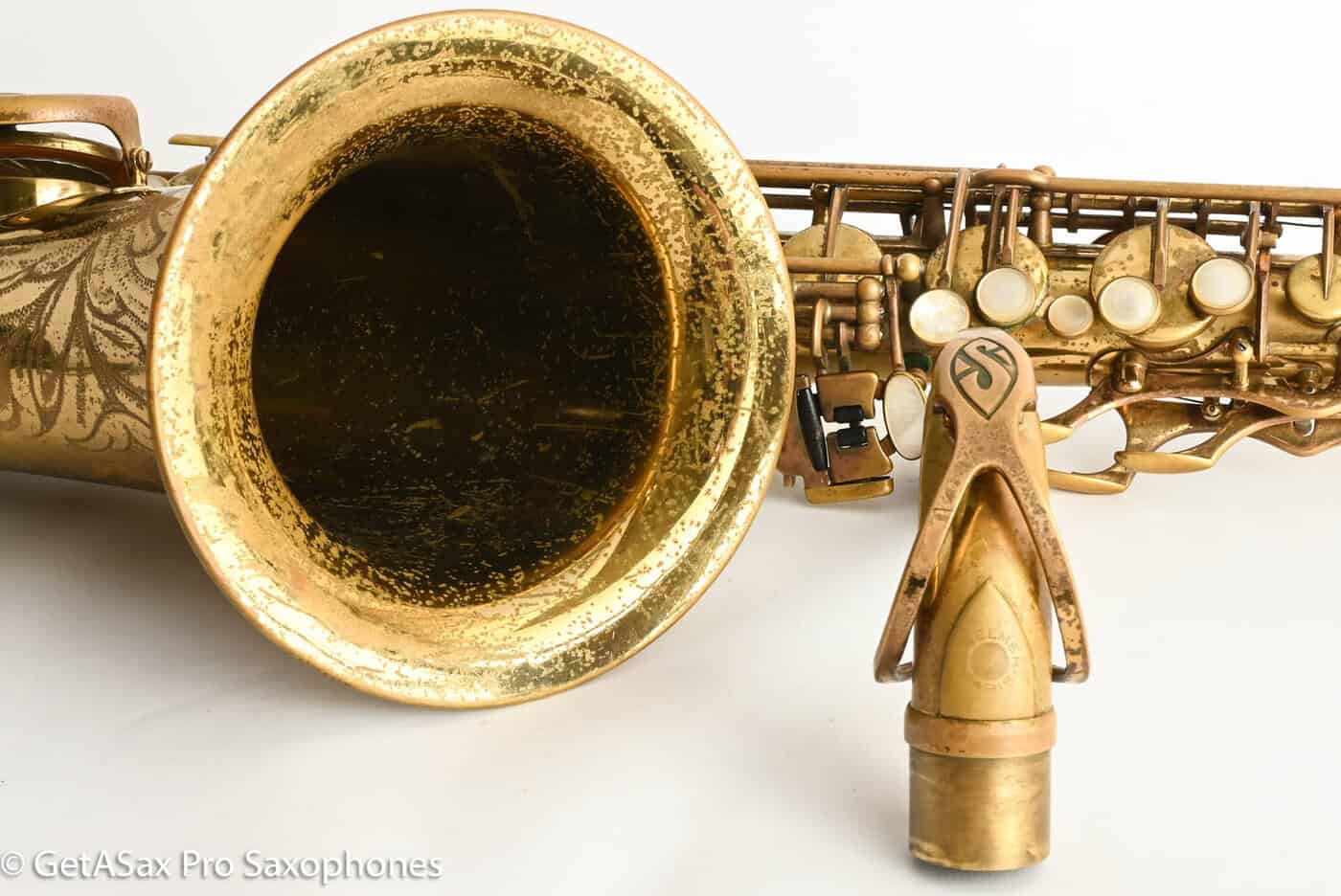 Selmer Mark VI Tenor 1971 Original Lacquer Plays on a Mix of Pads 194259