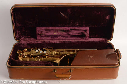 Selmer Mark VI Tenor Saxophone 1956 66258 Factory Relacquer Excellent Condition