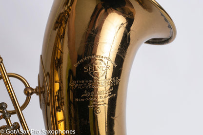 Selmer Mark VI Tenor 85566 Factory Relacquer Old Pads