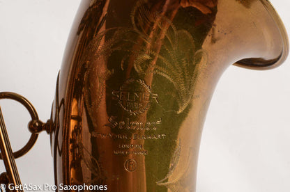 Selmer Mark VI Tenor Saxophone 1963 111641 Original Lacquer Excellent Condition