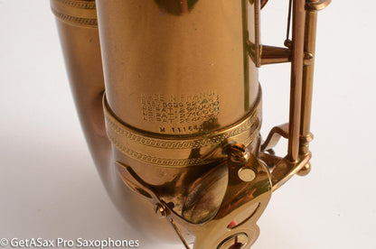 Selmer Mark VI Tenor Saxophone 1963 111641 Original Lacquer Excellent Condition