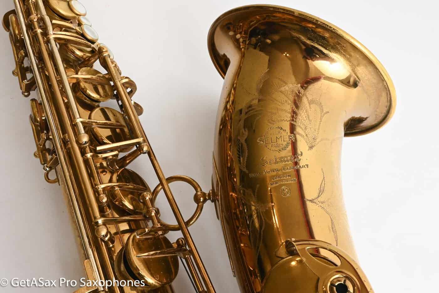 Selmer Mark VI Tenor 1964 Original Lacquer American Engraved Fresh Overhaul! 119244