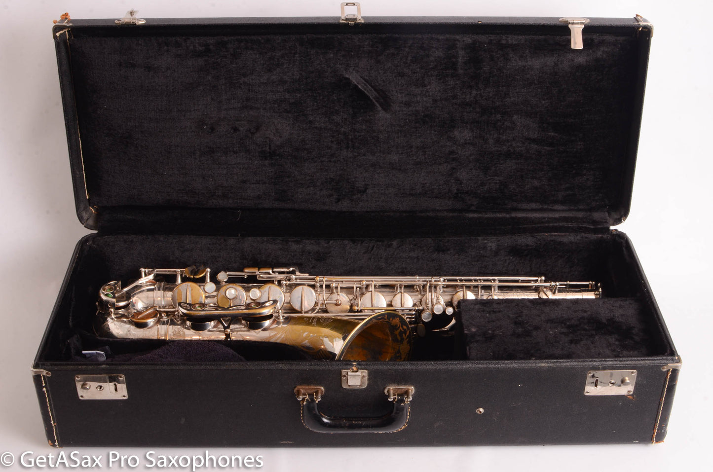 Selmer Mark VI Tenor Old Varitone Fully Engraved + AfterMarket Silver Plate Job Big Player 141570