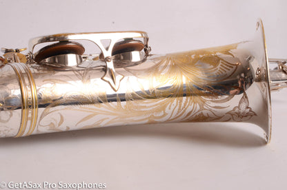 Selmer Mark VI Tenor Old Varitone Fully Engraved + AfterMarket Silver Plate Job Big Player 141570