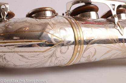Selmer Mark VI Tenor Old Varitone Fully Engraved + AfterMarket Silver Plate Job Big Player 141570