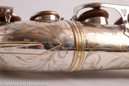 Selmer Mark VI Tenor Old Varitone Fully Engraved + AfterMarket Silver Plate Job Big Player 141570