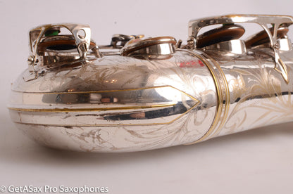 Selmer Mark VI Tenor Old Varitone Fully Engraved + AfterMarket Silver Plate Job Big Player 141570