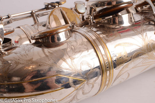 Selmer Mark VI Tenor Old Varitone Fully Engraved + AfterMarket Silver Plate Job Big Player 141570
