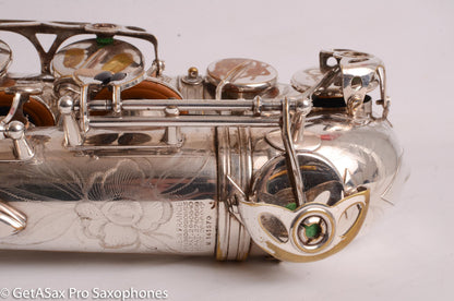 Selmer Mark VI Tenor Old Varitone Fully Engraved + AfterMarket Silver Plate Job Big Player 141570
