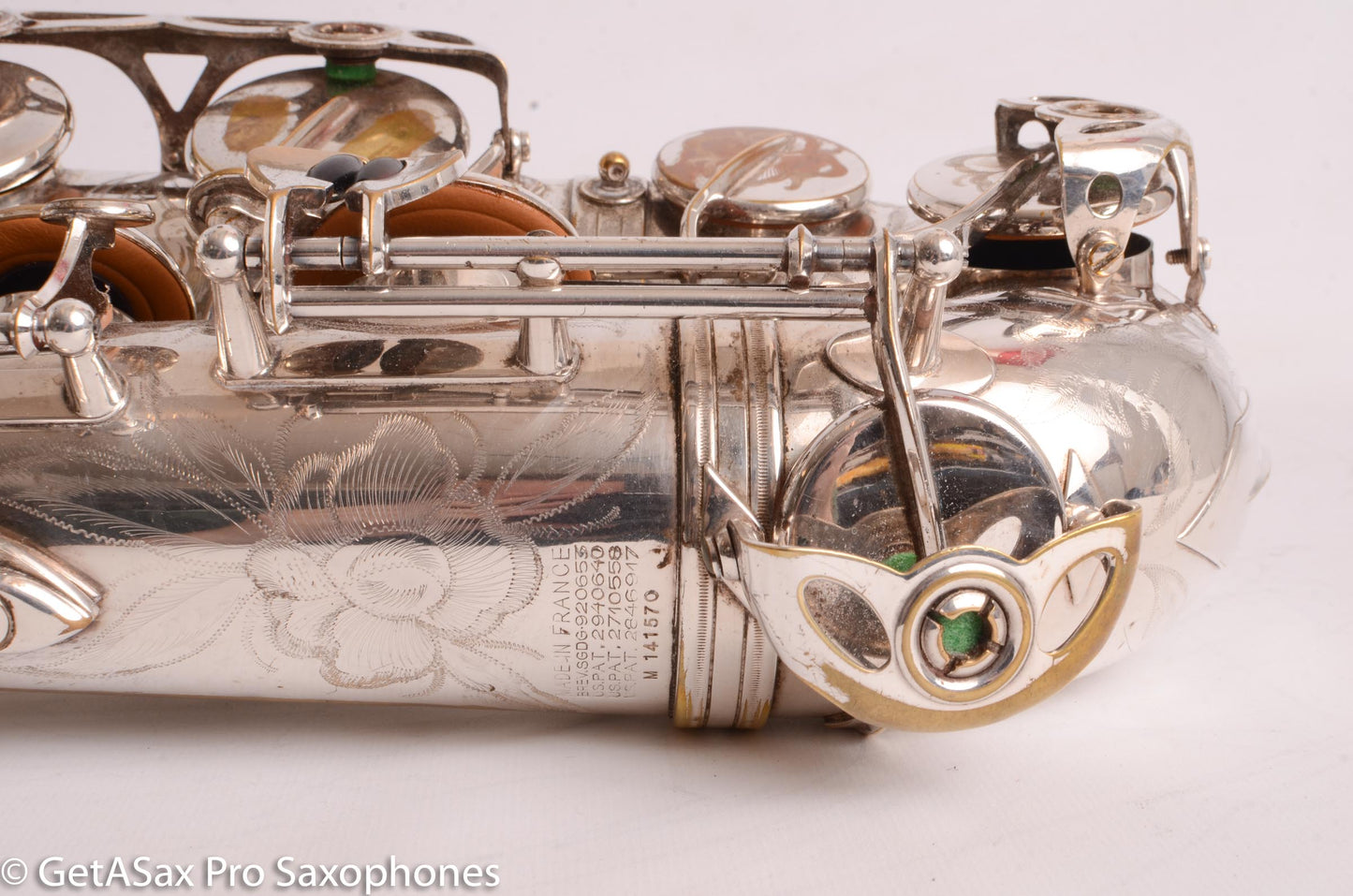 Selmer Mark VI Tenor Old Varitone Fully Engraved + AfterMarket Silver Plate Job Big Player 141570