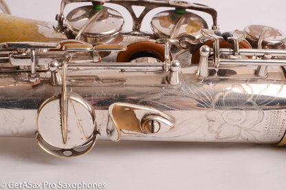 Selmer Mark VI Tenor Old Varitone Fully Engraved + AfterMarket Silver Plate Job Big Player 141570