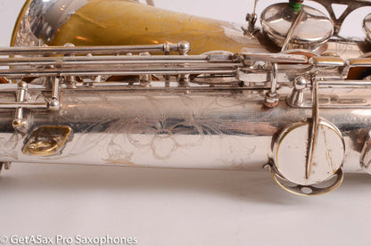 Selmer Mark VI Tenor Old Varitone Fully Engraved + AfterMarket Silver Plate Job Big Player 141570
