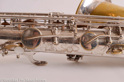 Selmer Mark VI Tenor Old Varitone Fully Engraved + AfterMarket Silver Plate Job Big Player 141570