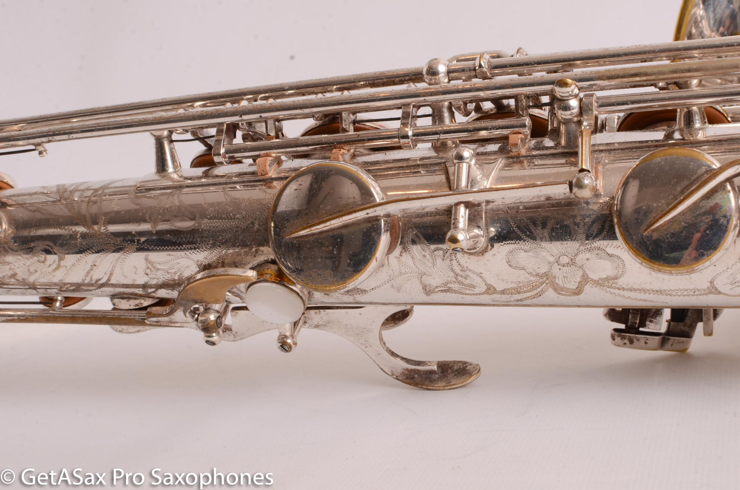 Selmer Mark VI Tenor Old Varitone Fully Engraved + AfterMarket Silver Plate Job Big Player 141570