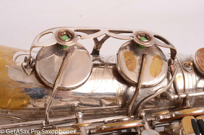 Selmer Mark VI Tenor Old Varitone Fully Engraved + AfterMarket Silver Plate Job Big Player 141570