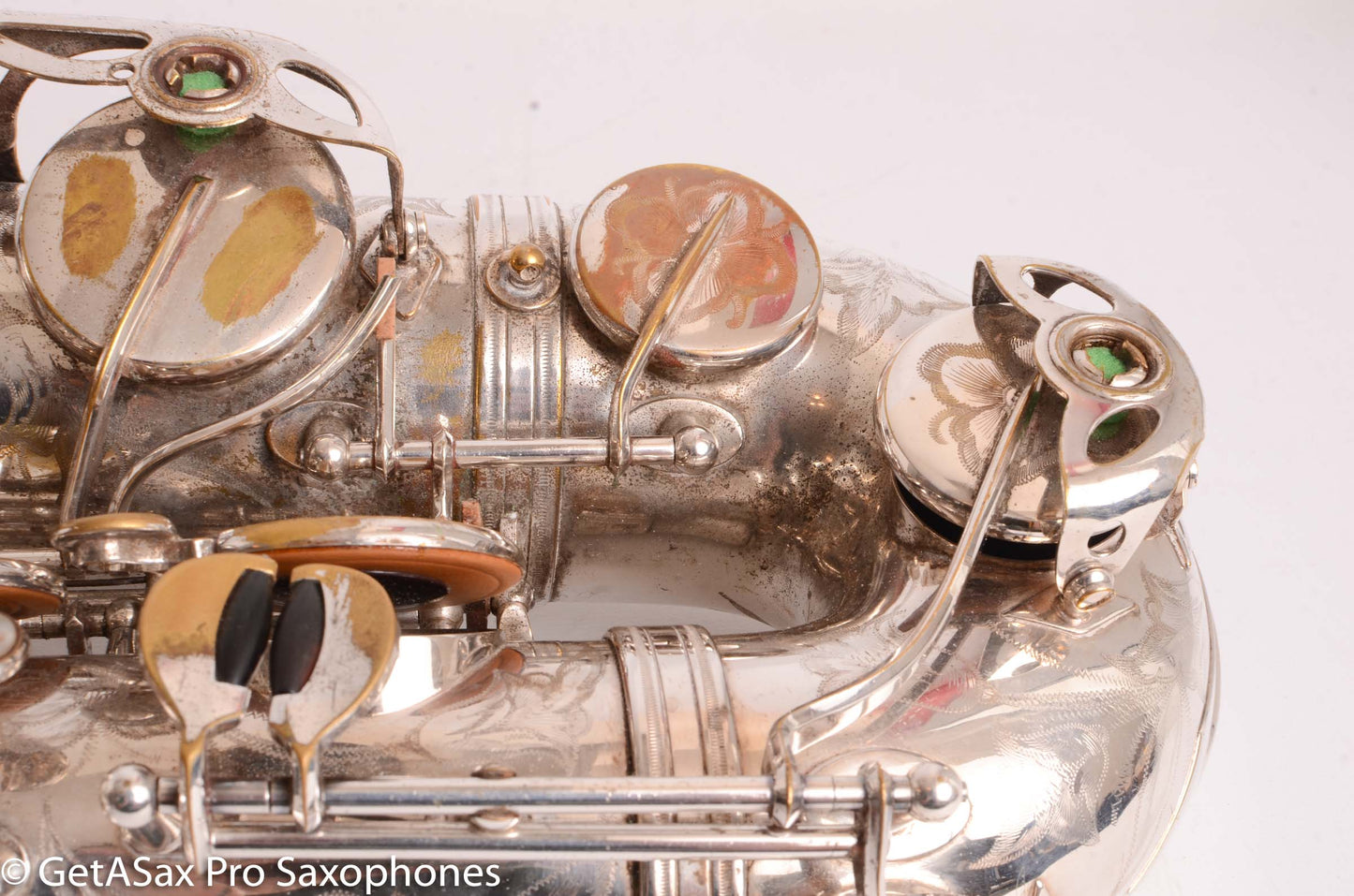 Selmer Mark VI Tenor Old Varitone Fully Engraved + AfterMarket Silver Plate Job Big Player 141570