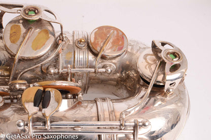 Selmer Mark VI Tenor Old Varitone Fully Engraved + AfterMarket Silver Plate Job Big Player 141570