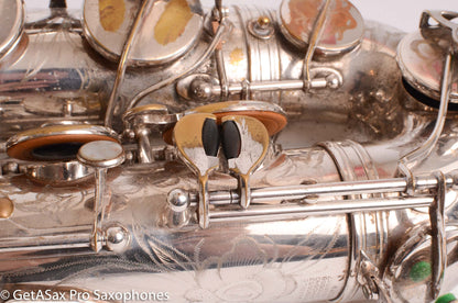 Selmer Mark VI Tenor Old Varitone Fully Engraved + AfterMarket Silver Plate Job Big Player 141570