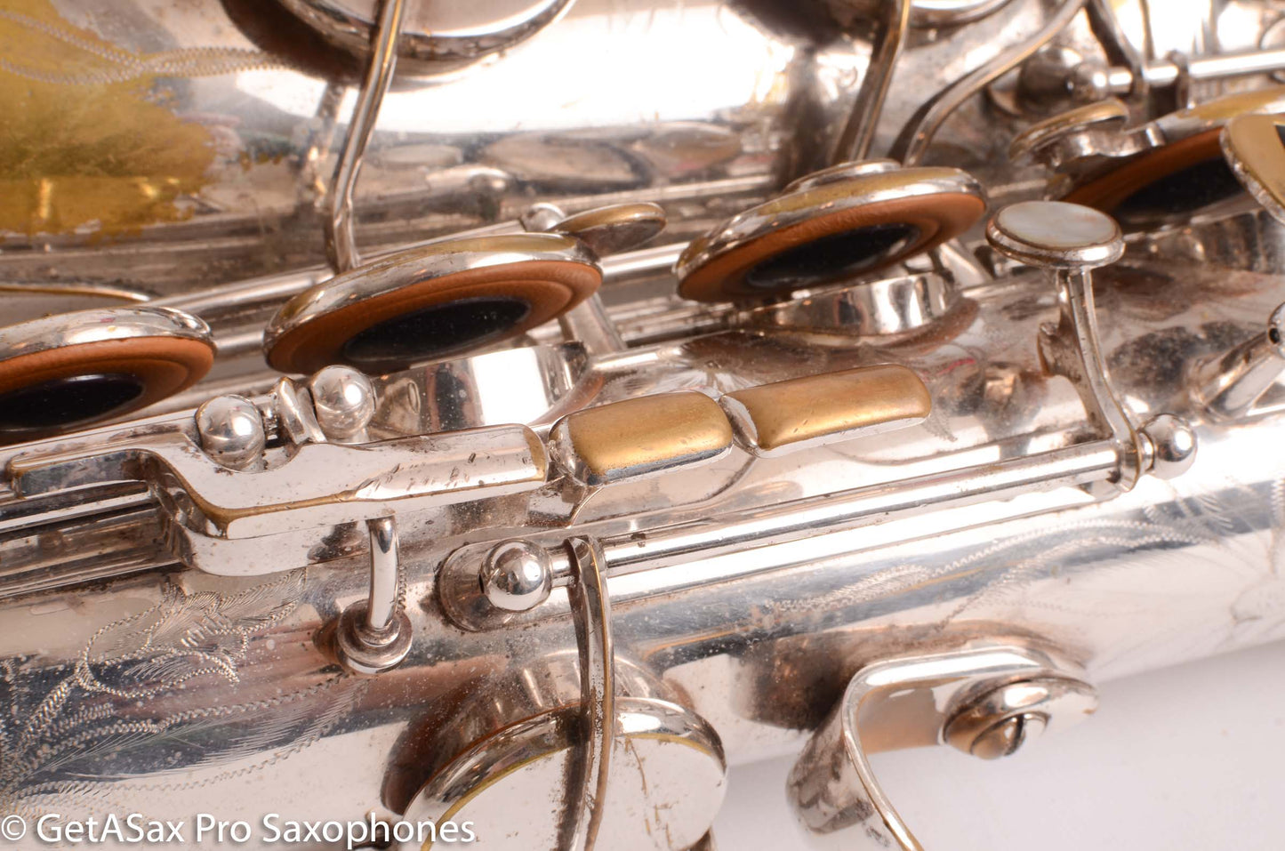 Selmer Mark VI Tenor Old Varitone Fully Engraved + AfterMarket Silver Plate Job Big Player 141570