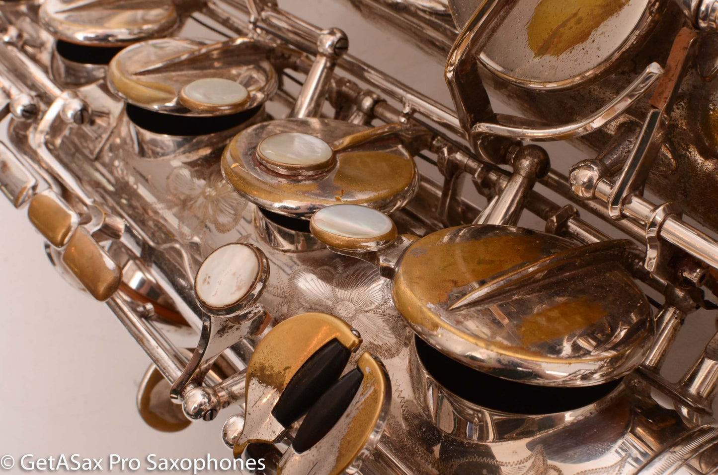Selmer Mark VI Tenor Old Varitone Fully Engraved + AfterMarket Silver Plate Job Big Player 141570