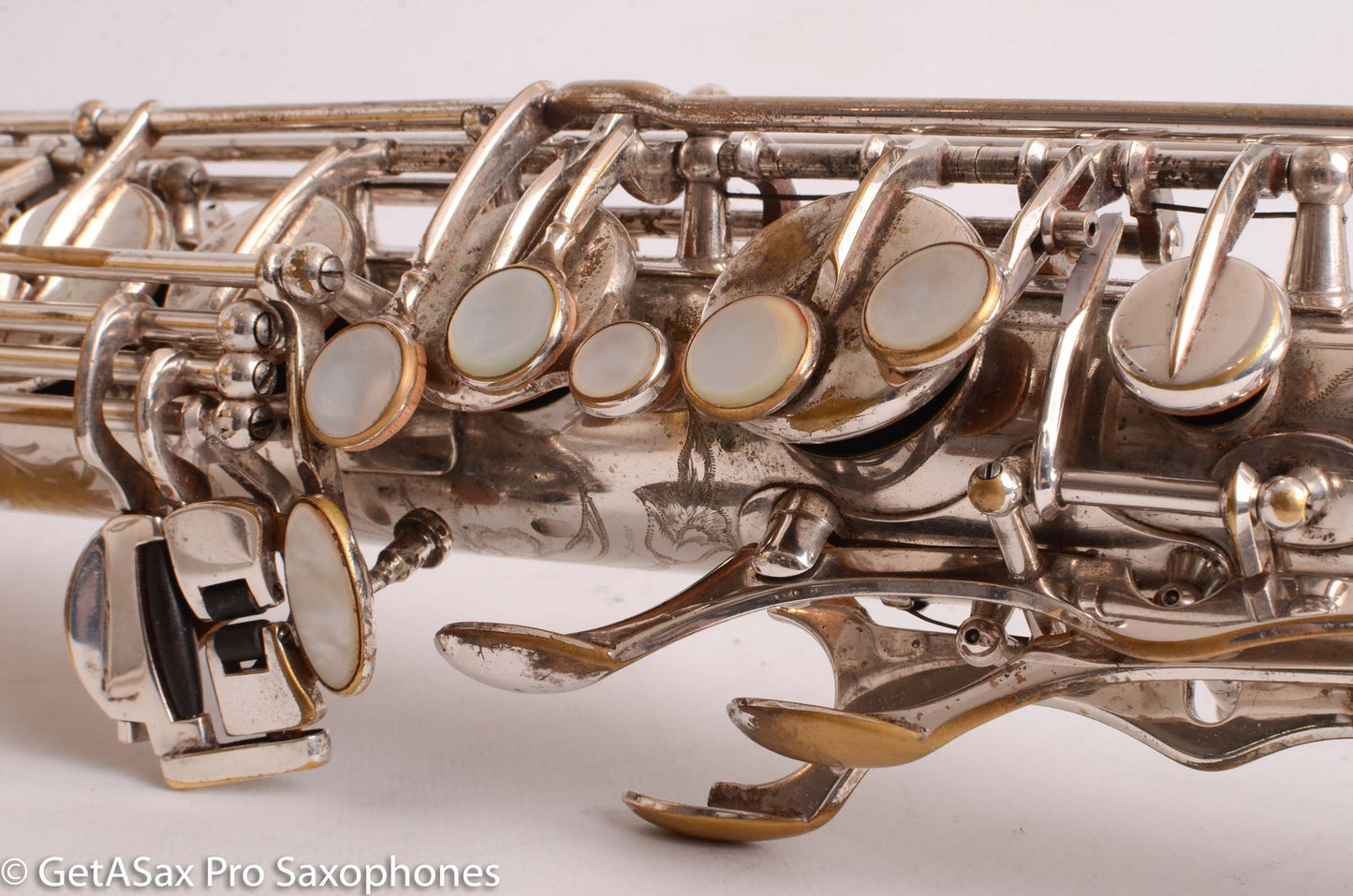 Selmer Mark VI Tenor Old Varitone Fully Engraved + AfterMarket Silver Plate Job Big Player 141570