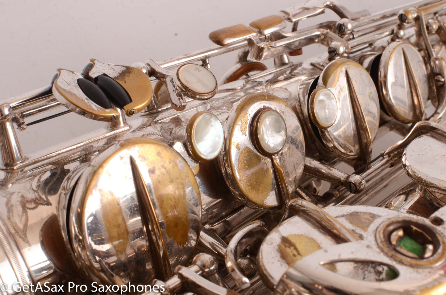 Selmer Mark VI Tenor Old Varitone Fully Engraved + AfterMarket Silver Plate Job Big Player 141570